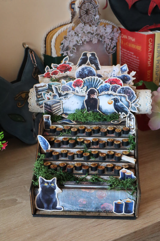 Albums and box typewriter "Dark Romance" and "The Requiem"