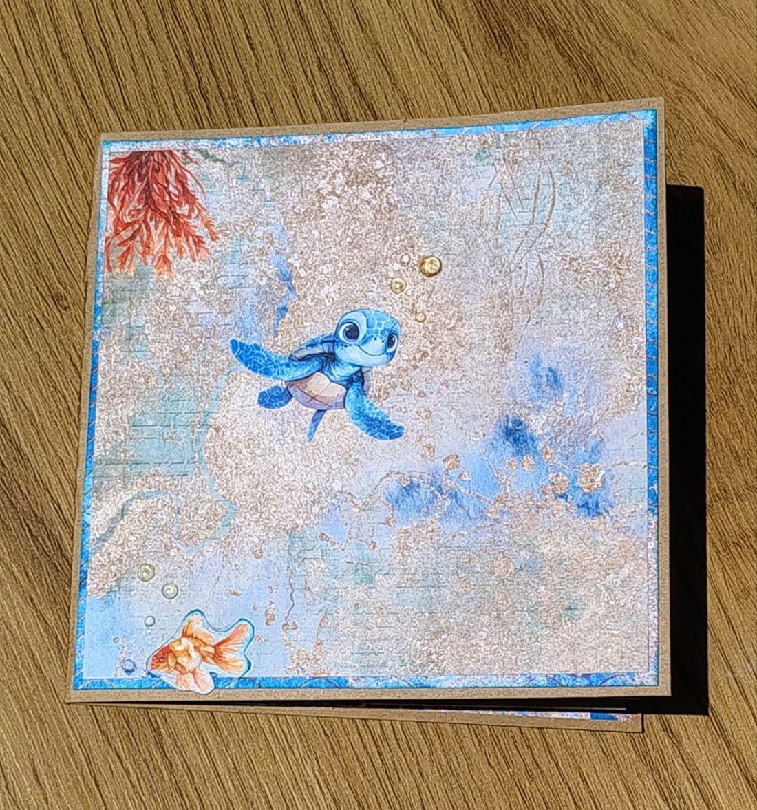 Greeting card "Underwater World"