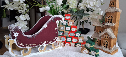 Set albums, frame, advent calendar and Christmas decorations "Holiday Spirit"