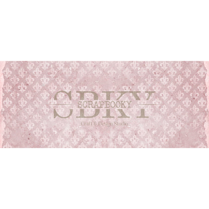Bookbinding Canvas “Fleur de Rose” – 25x60 cm