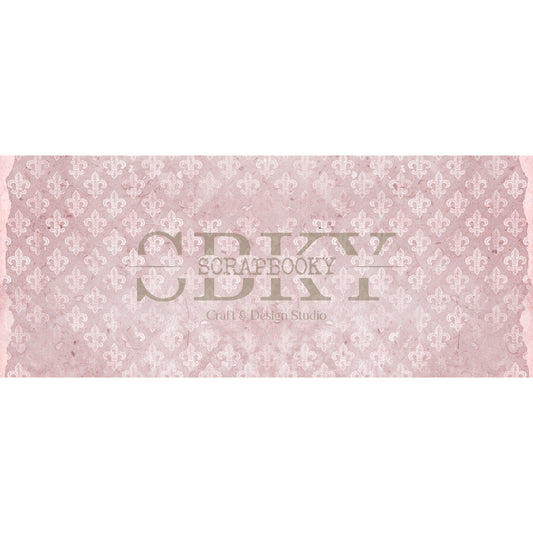 Bookbinding Canvas “Fleur de Rose” – 25x60 cm