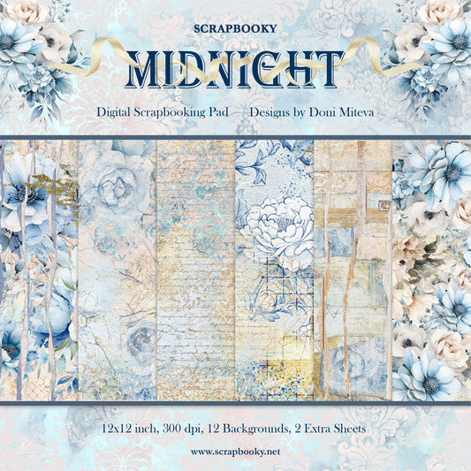 "Midnight - Basic" Digital Paper