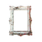 Chipboard white rectangular frame