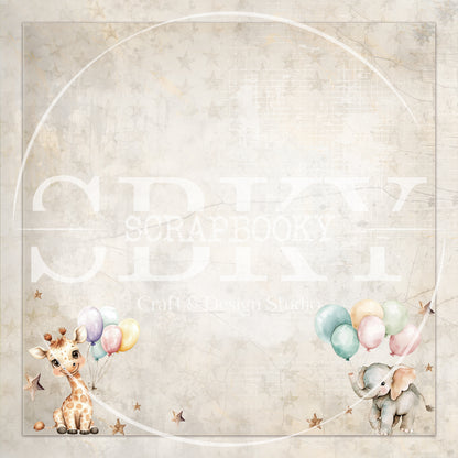 Digital Pages For Baby Album ''Baby Dreams'' - in English