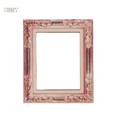 Chipboard pink frame, "Enchanted Pirouette" collection