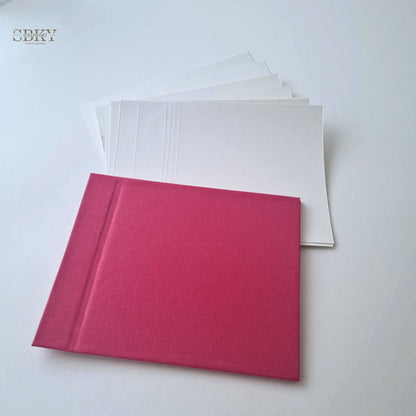 Blank Retro Album, raspberry