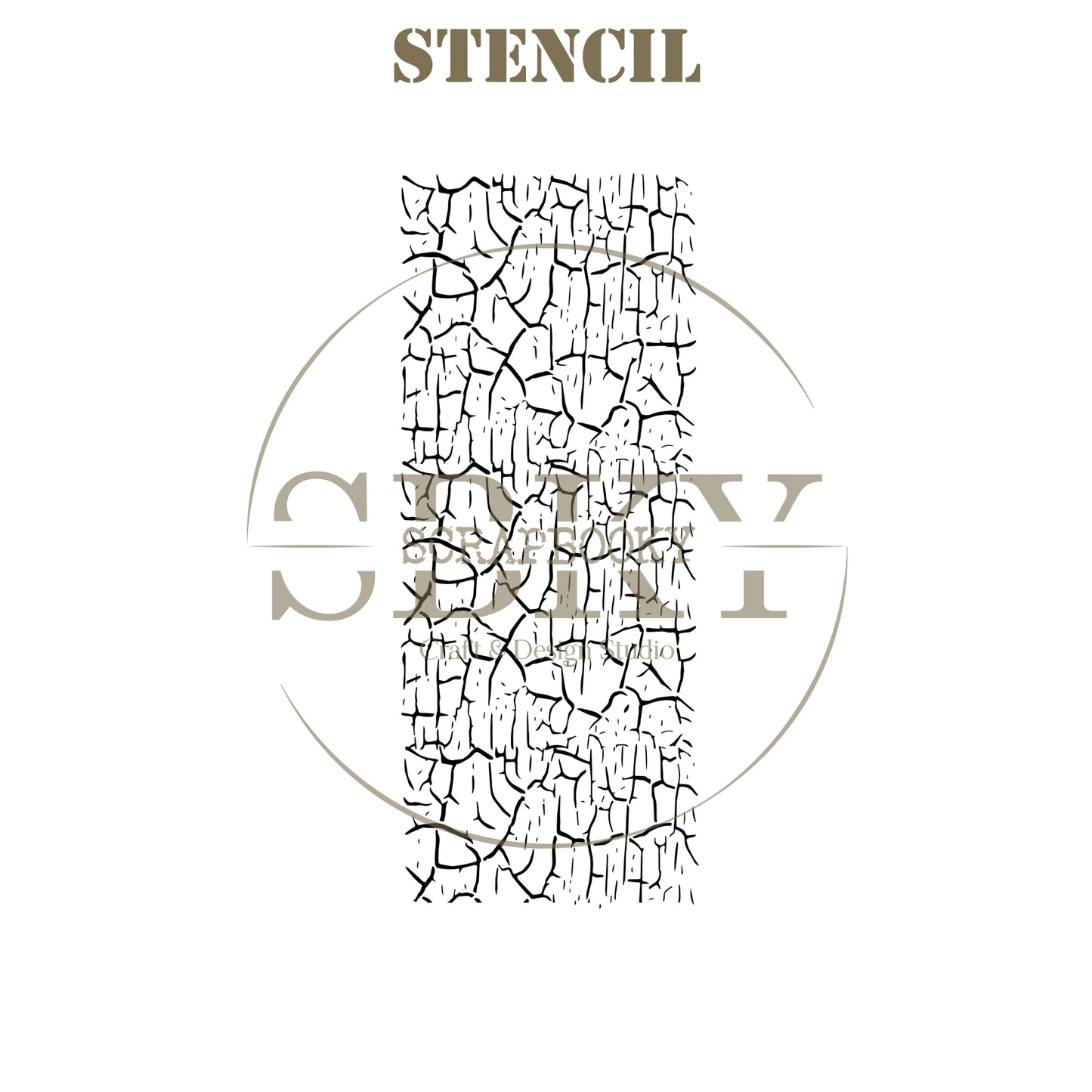 Stencil "Crackle"