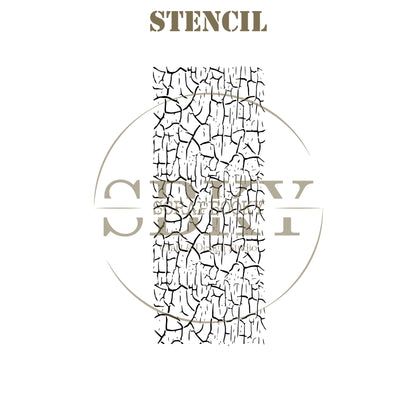 Stencil "Crackle"