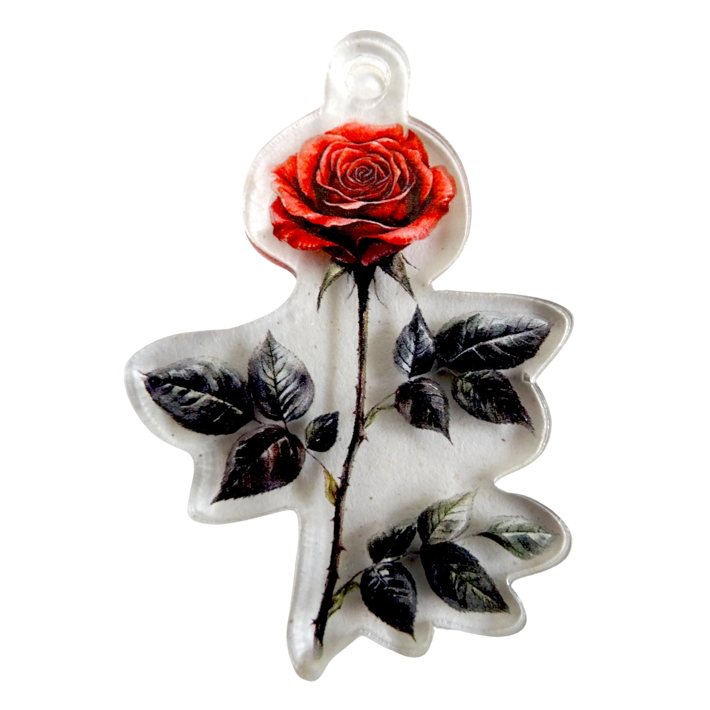 Acrylic ornament "Rose"