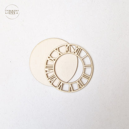 Chipborad "Past, Present & Future" - set of 3