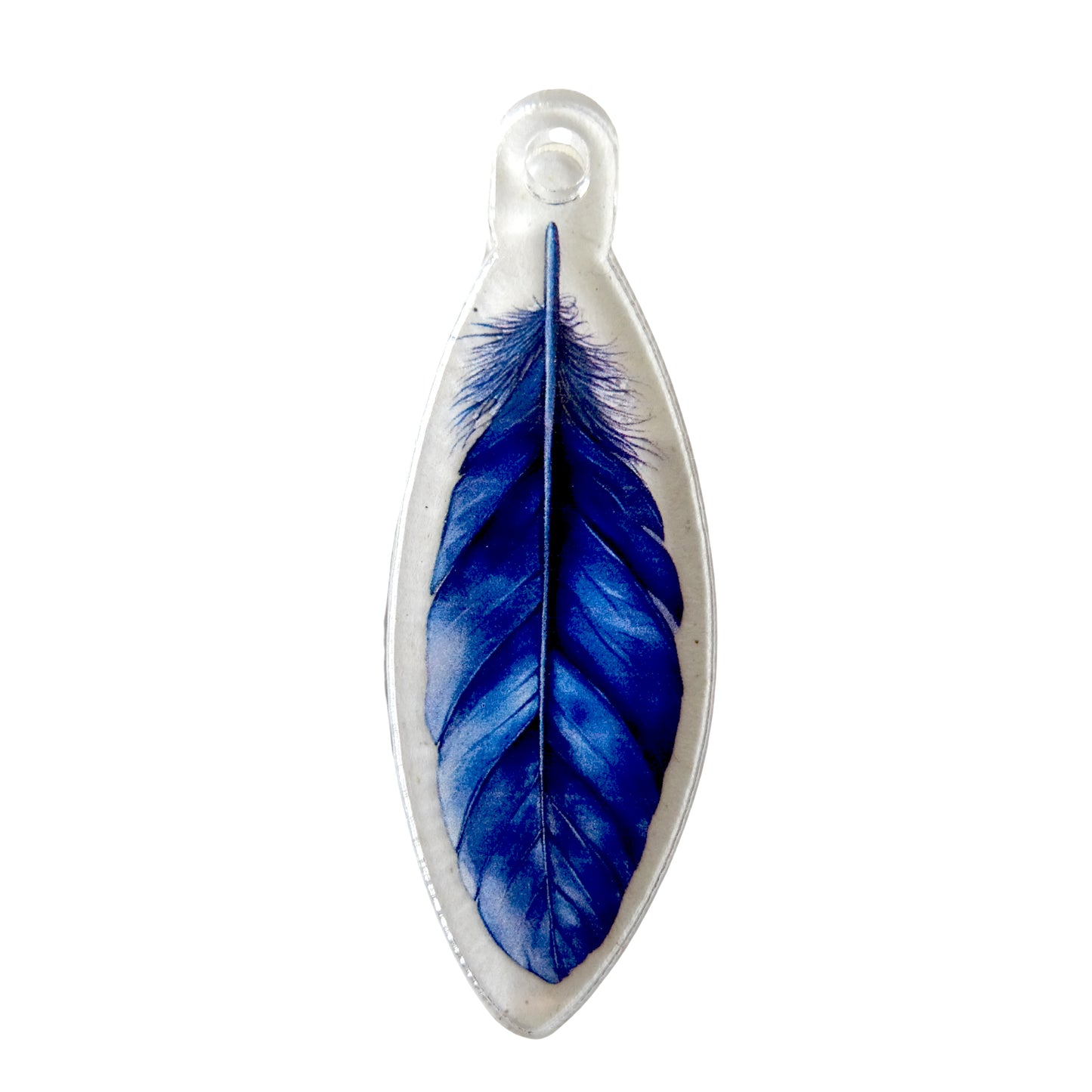 Acrylic ornament "Feather"