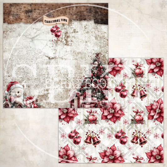 "Christmas time" Digital Paper