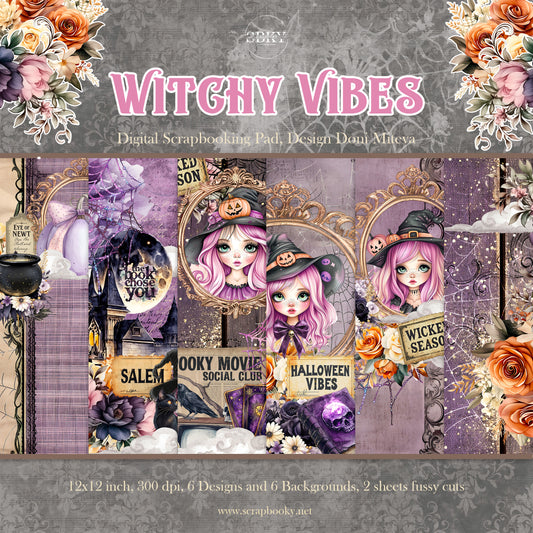 "Witchy Vibes" Digital Paper
