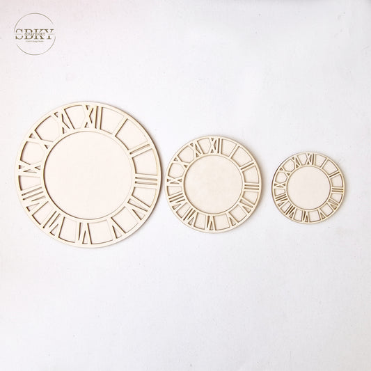 Chipborad "Past, Present & Future" - set of 3