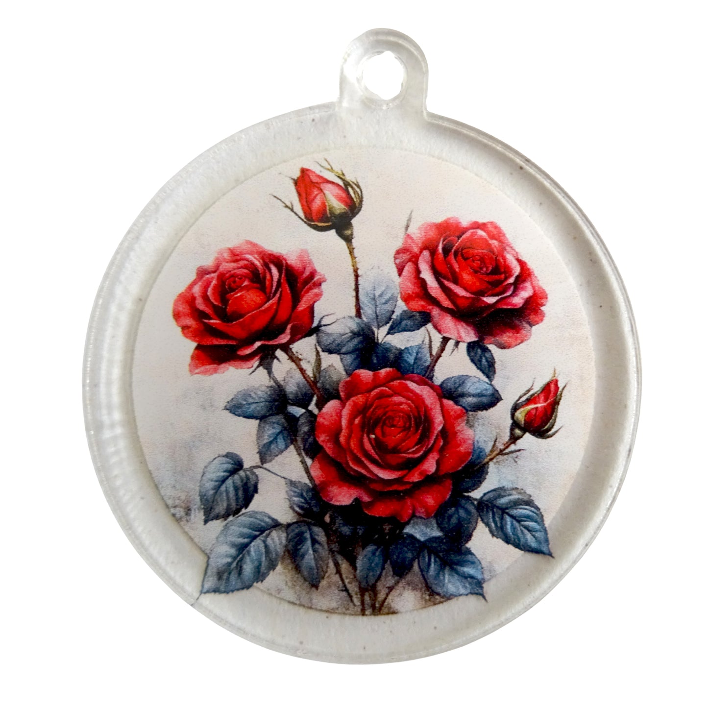 Acrylic ornament "Roses"