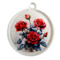 Acrylic ornament "Roses"