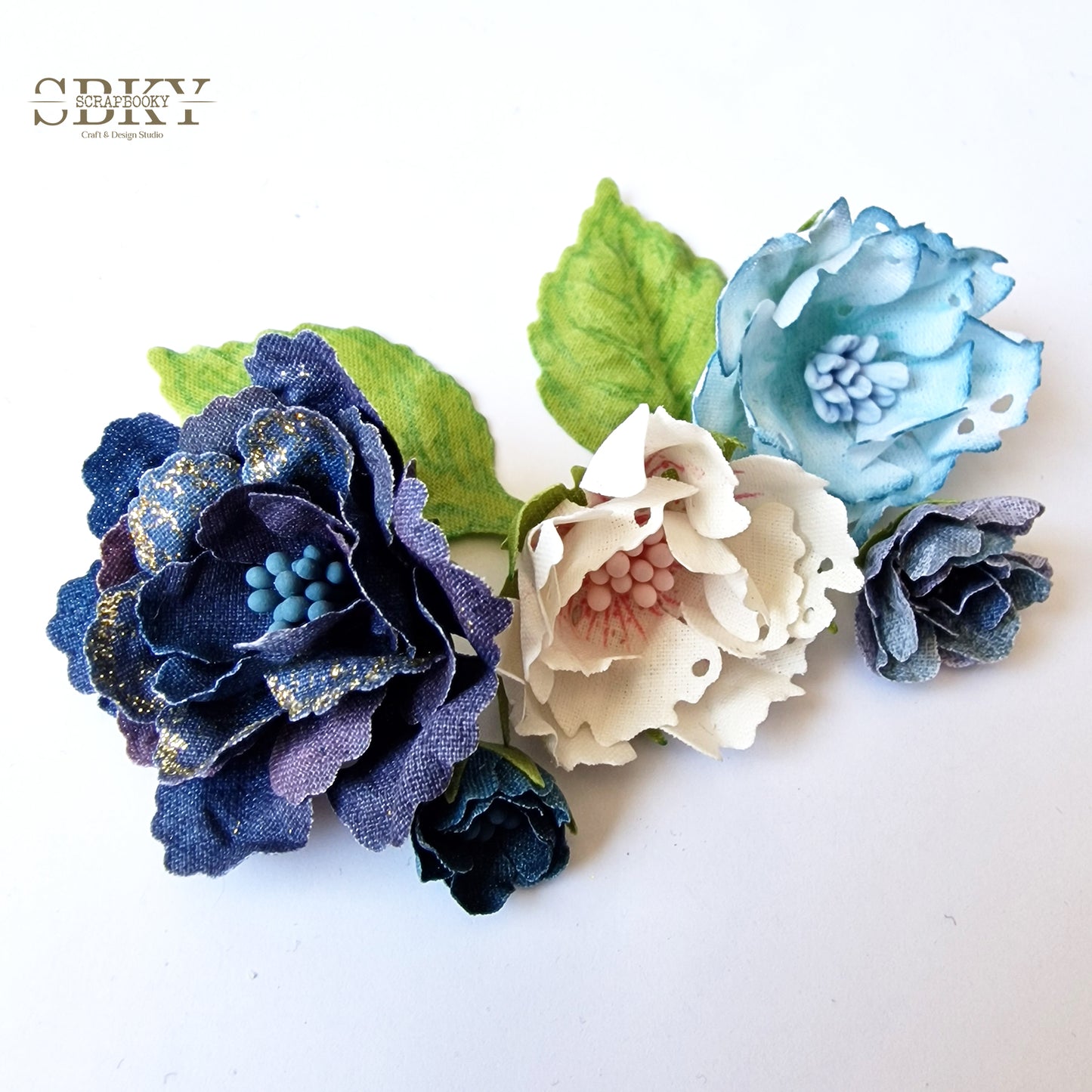 Handmade Flowers ND - Set of 5, N27