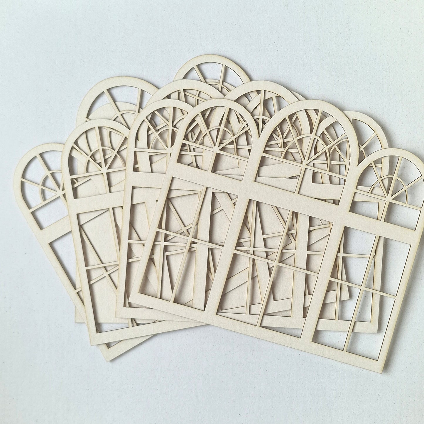Chipborad Set of 4 Windows