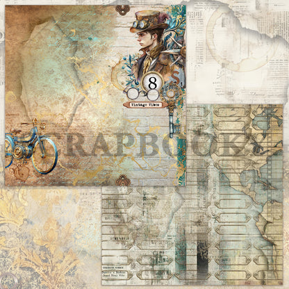 "Vagabond" Digital Paper