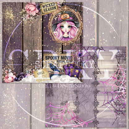 "Witchy Vibes" Digital Paper