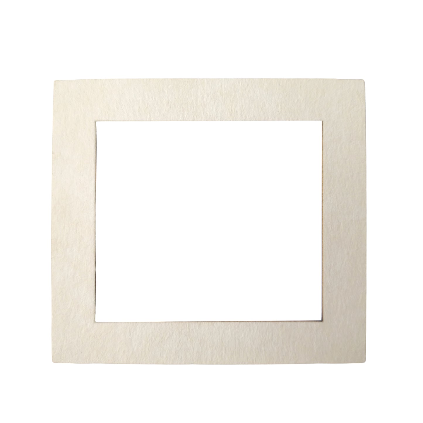 Chipboard silver rectangular frame
