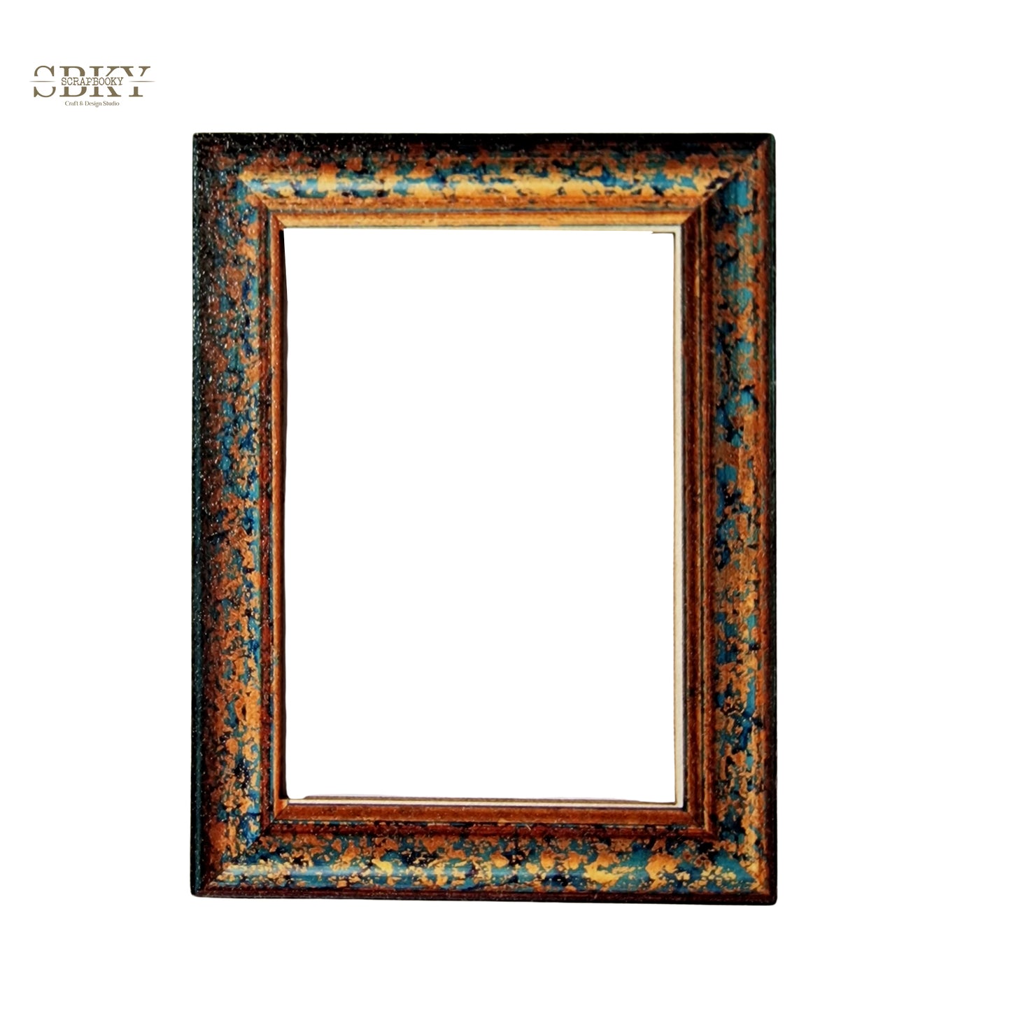 Chipboard antiq frame, "Wonderland" collection