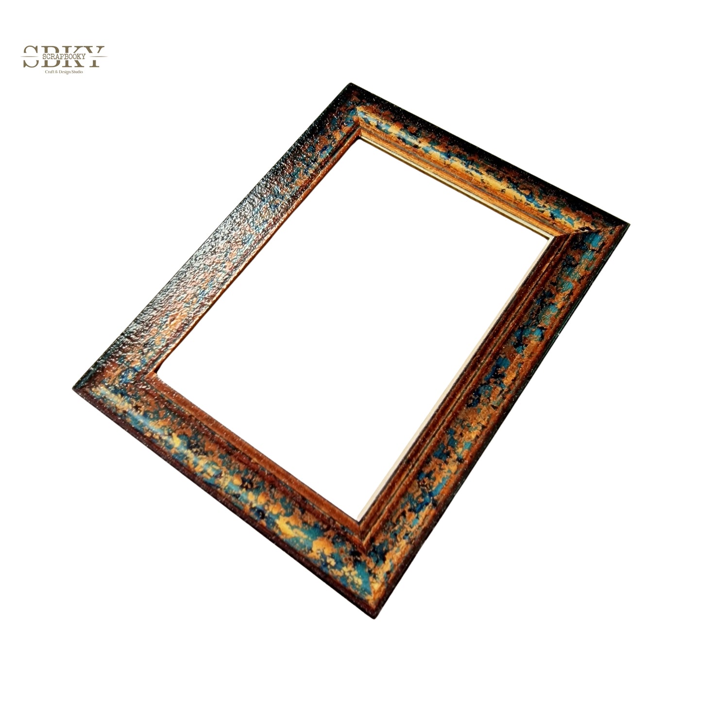 Chipboard antiq frame, "Wonderland" collection
