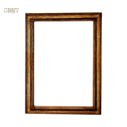 Chipboard vintage frame, "Wonderland" collection