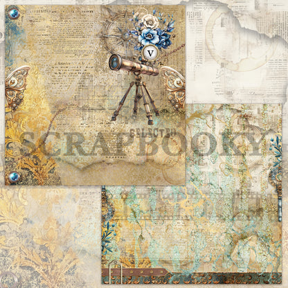 "Vagabond" Digital Paper