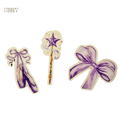 "Enchanted Pirouette" Chipboards Set