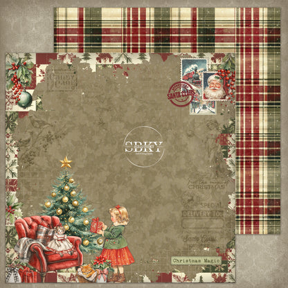 "Holiday Spirit" Scrapbooking Pad