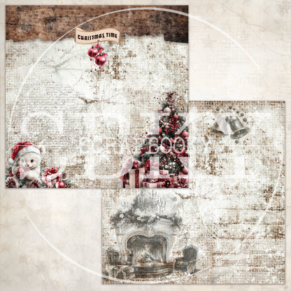 "Christmas time" Digital Paper