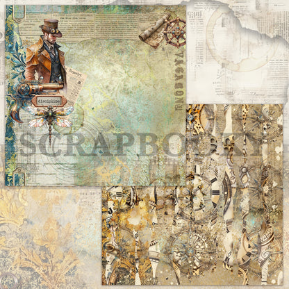 "Vagabond" Digital Paper