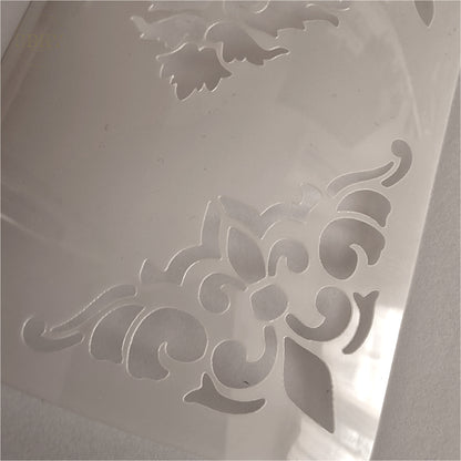 Stencil "Corners and Frame"