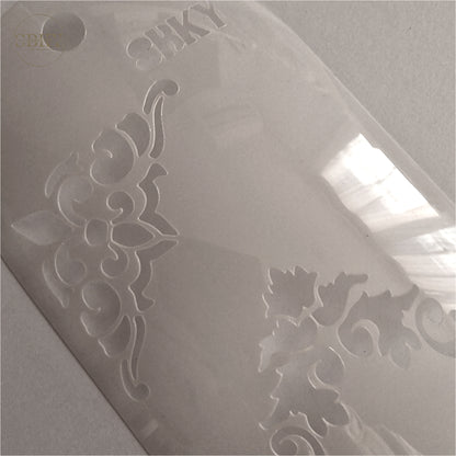 Stencil "Corners and Frame"