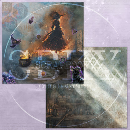 "Witchcraft" Digital Paper