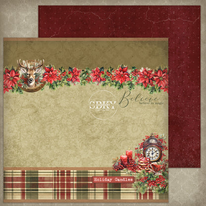 "Holiday Spirit" Scrapbooking Pad