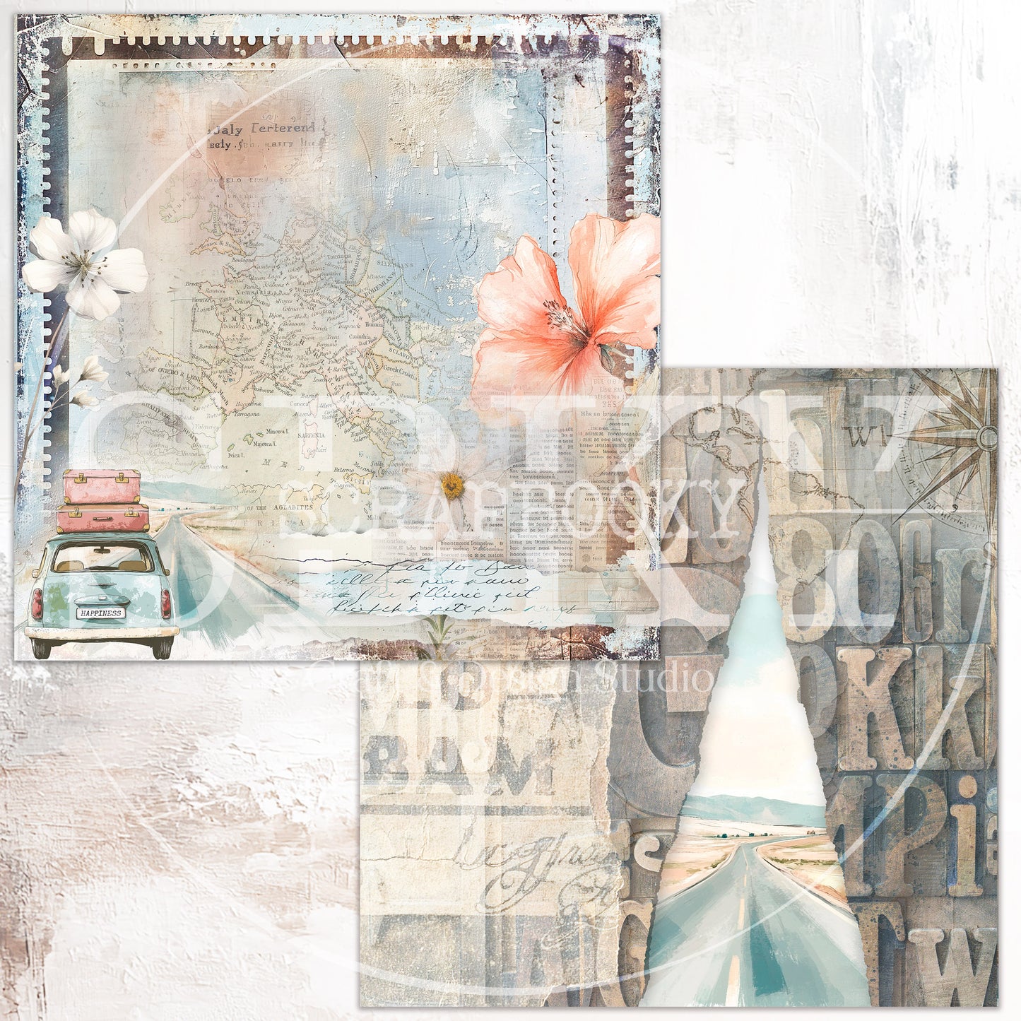 "My Journey" Scrapbooking Pad