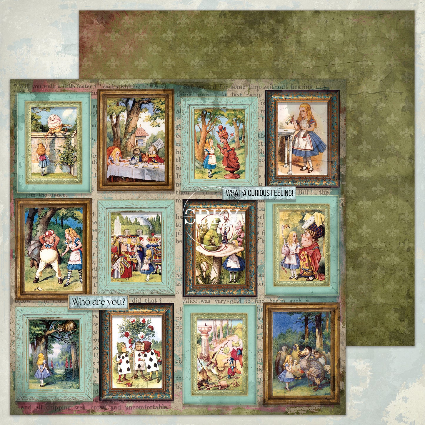 "Wonderland" Scrapbooking Pad