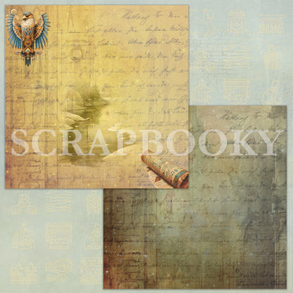 "Egypt's Mystery" Digital Paper