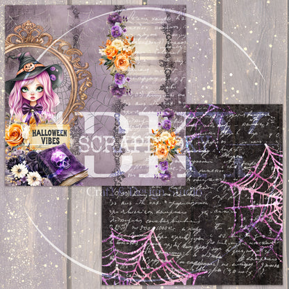 "Witchy Vibes" Digital Paper