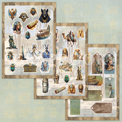 "Egypt's Mystery" Digital Paper