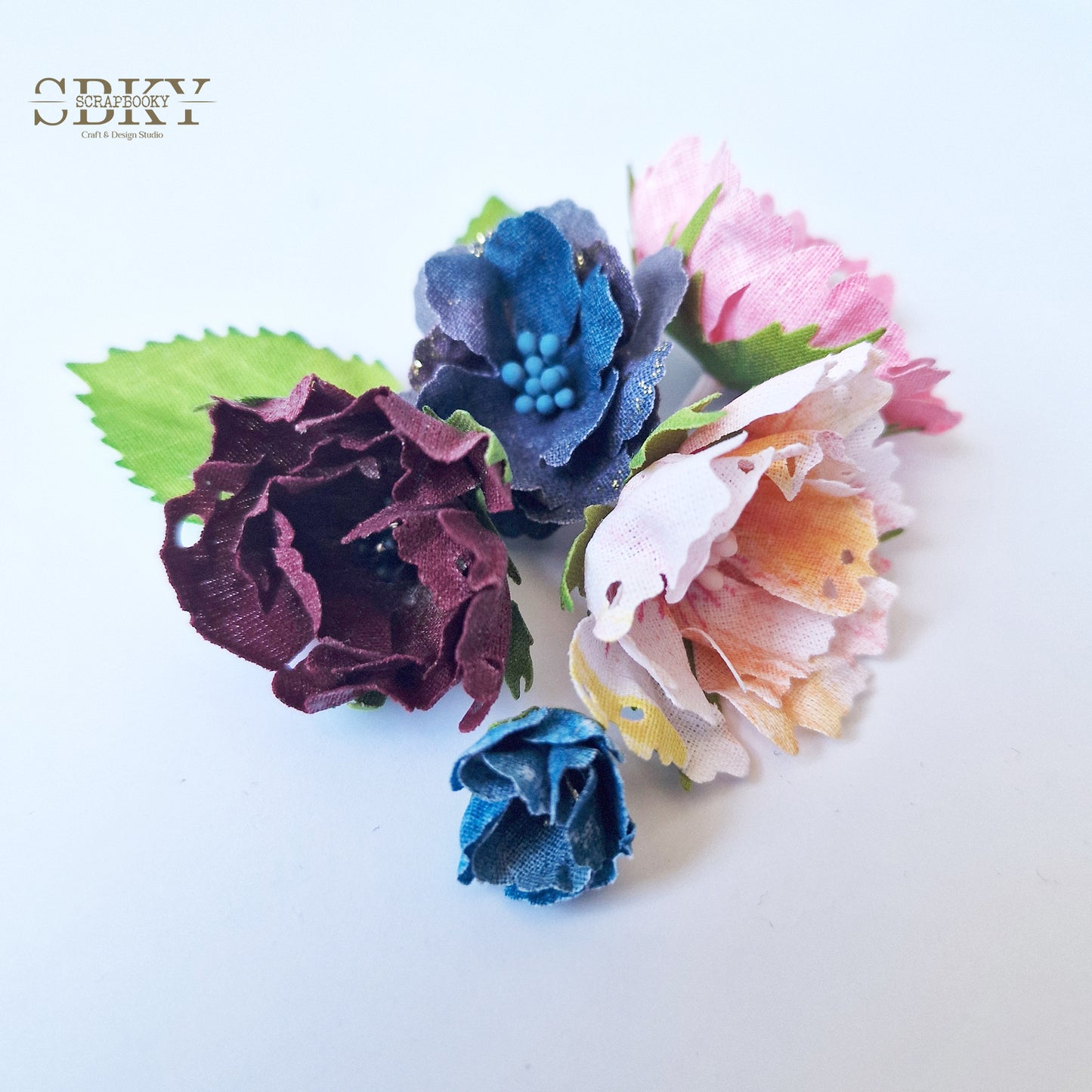Handmade Flowers ND - Set of 5, N7