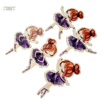 "Enchanted Pirouette" Chipboards Set
