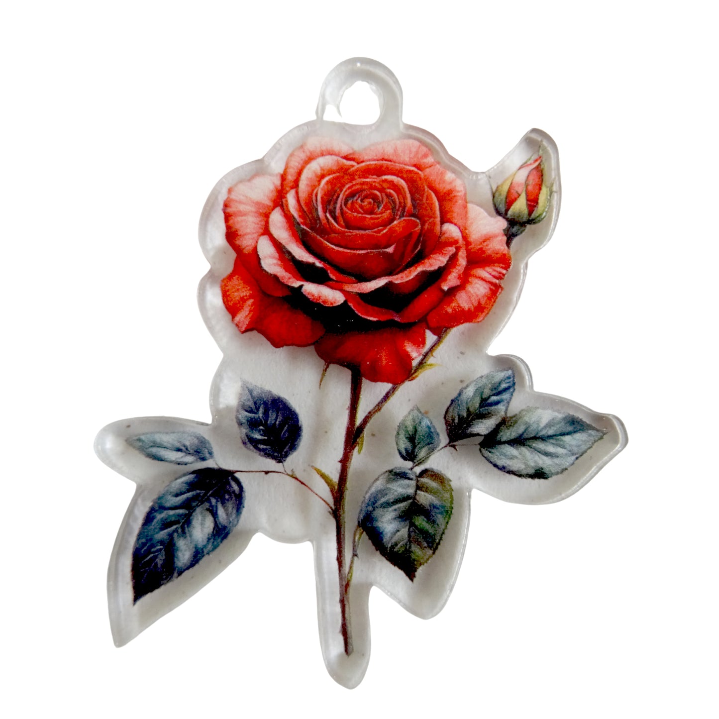 Acrylic ornament "Rose"