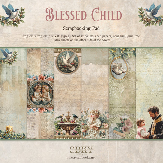 "Blessed Child" Scrapbooking Pad