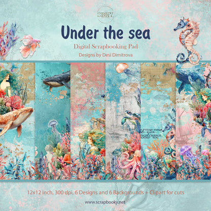 "Under the Sea" Digital Paper