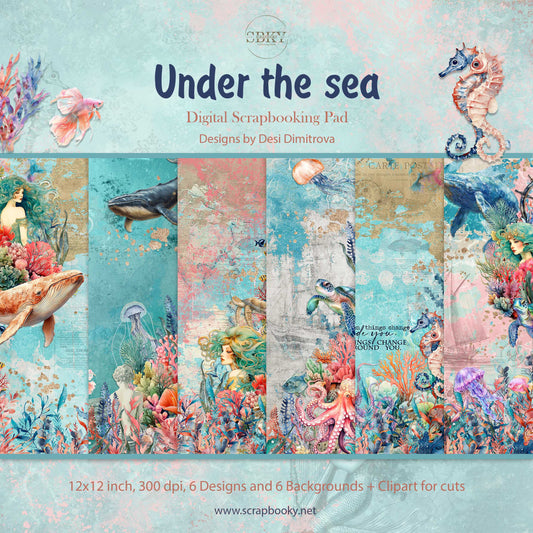 "Under the Sea" Digital Paper