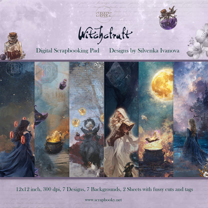 "Witchcraft" Digital Paper