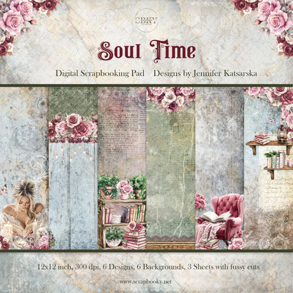 "Soul Time" Digital Paper